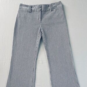 I.N. San Francisco Black and White Stripe Pants - Size 9 Junior